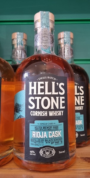 Hells Stone Cornish Whisky - Rioja Cask