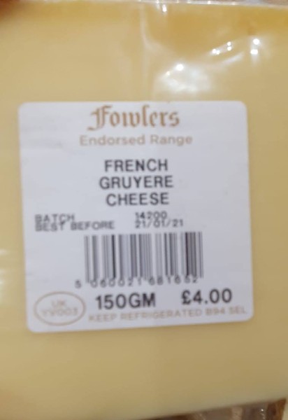 French Gruyere Cheese