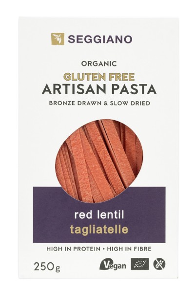 Organic Gluten Free Pasta - Red Lentil Tagliatelle
