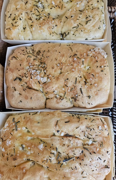 Small Rosemary Focaccias