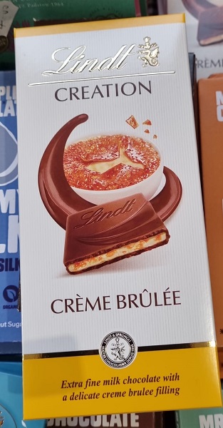 Lindt Creation Creme Brulee Bar