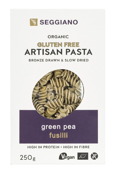 Organic Gluten Free Pasta - Green Pea Fusilli