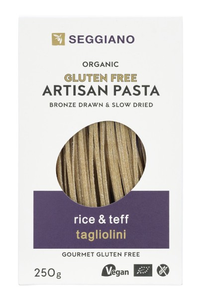 Organic Gluten Free Pasta - Rice & Teff Tagliolini