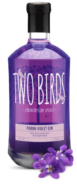 Two Birds Parma Violet Gin