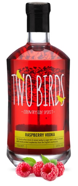 Two Birds Raspberry Vodka